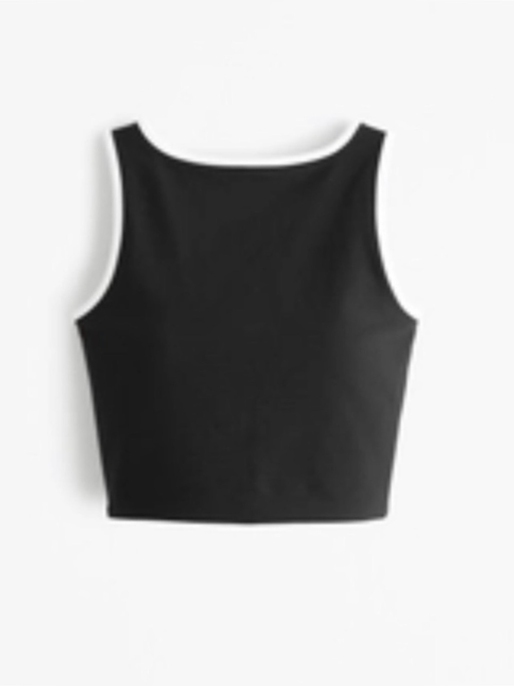 Abercrombie YPB Sculptlux Slash Tank Black